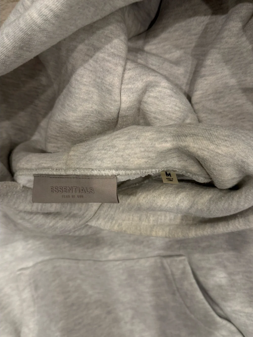 Fear of God Essentials 1977 Hooded Sweatshirt - Light Gray